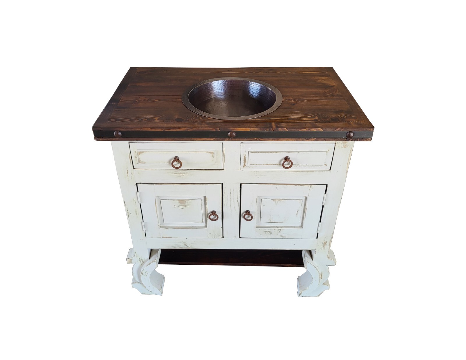 Delano Rustic Bathrom Vanity Cabinet