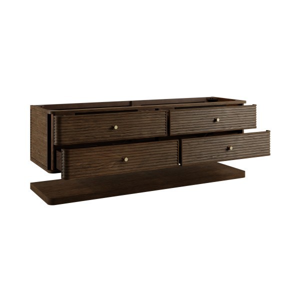 72″ James Martin Allamari D640-V72-SBL Double Vanity Cabinet Sable