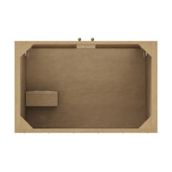 36″ James Martin Hudson 435-V36-LNO-3CSP Vanity Cabinet Charcoal Soapstone Top