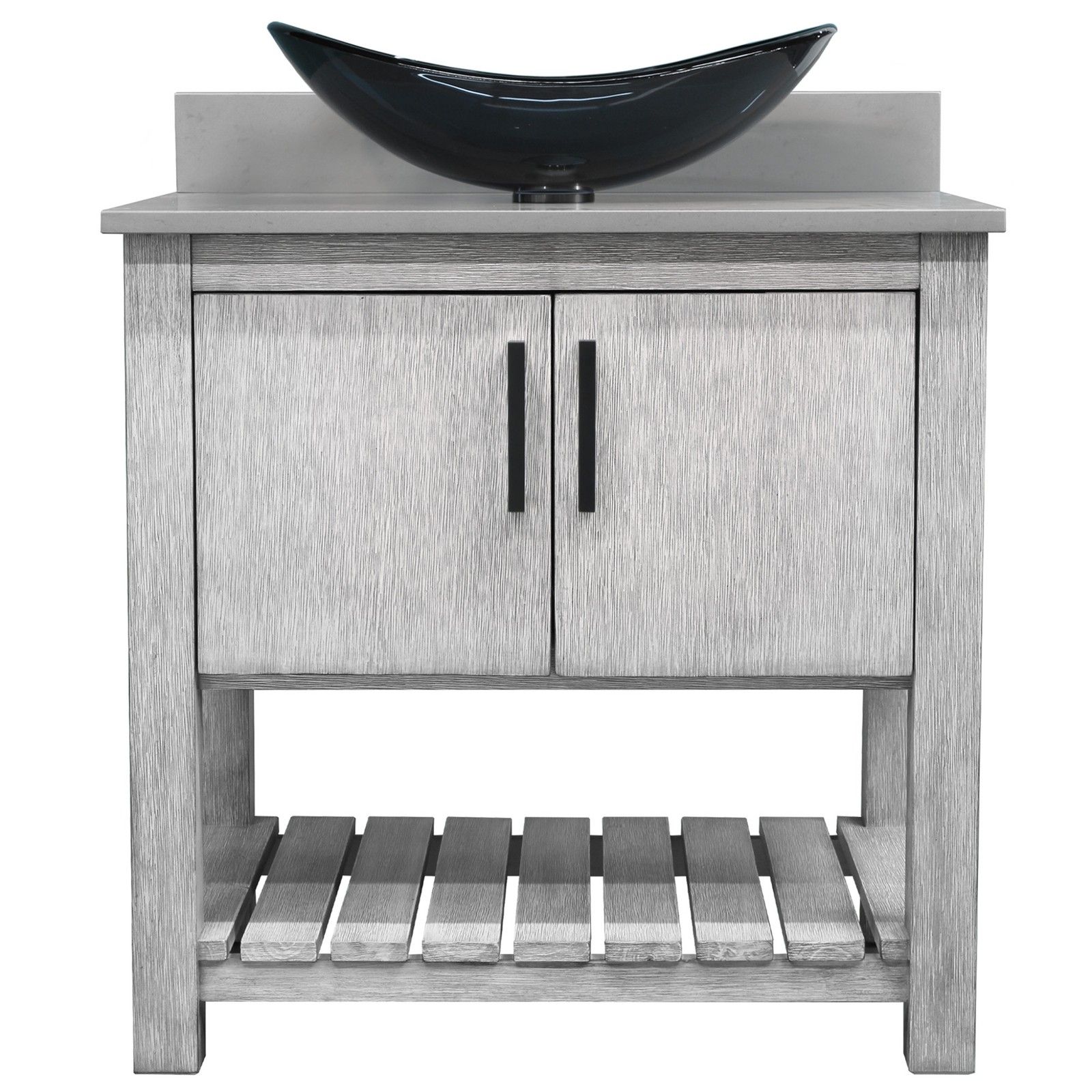 Miseno MV-30SG-NOBV-280-324G-MIR 30″ – Stonewash Grey / Storm Grey Top / Matte