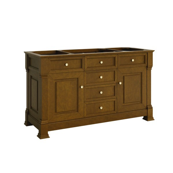 60″ James Martin Brookfield 547-V60S-HNO Single Vanity Cabinet Honey Oak