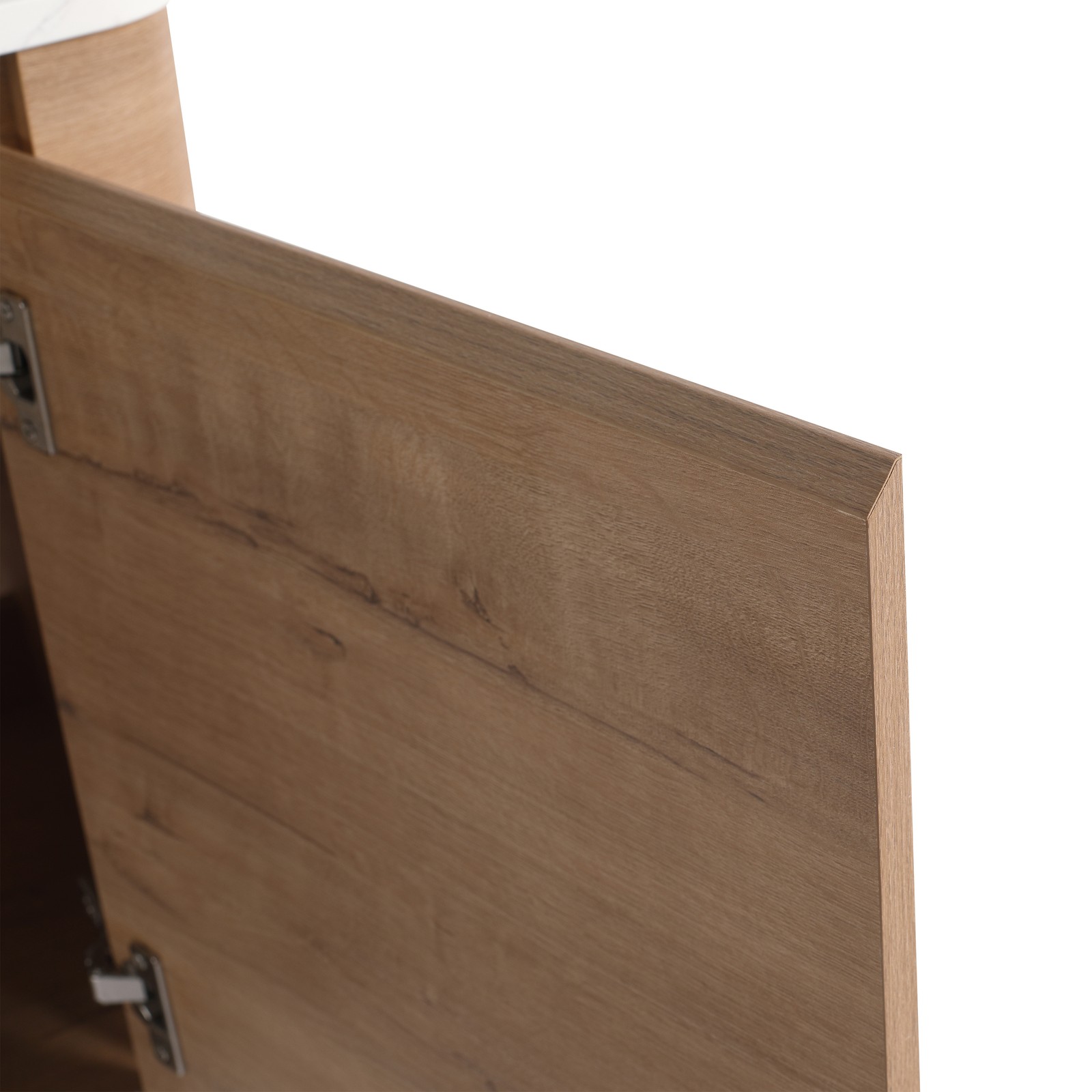 24″ Wood Floating Bathroom Vanity W/Soft-Close Door Cabinet Wall Mounted No Sink