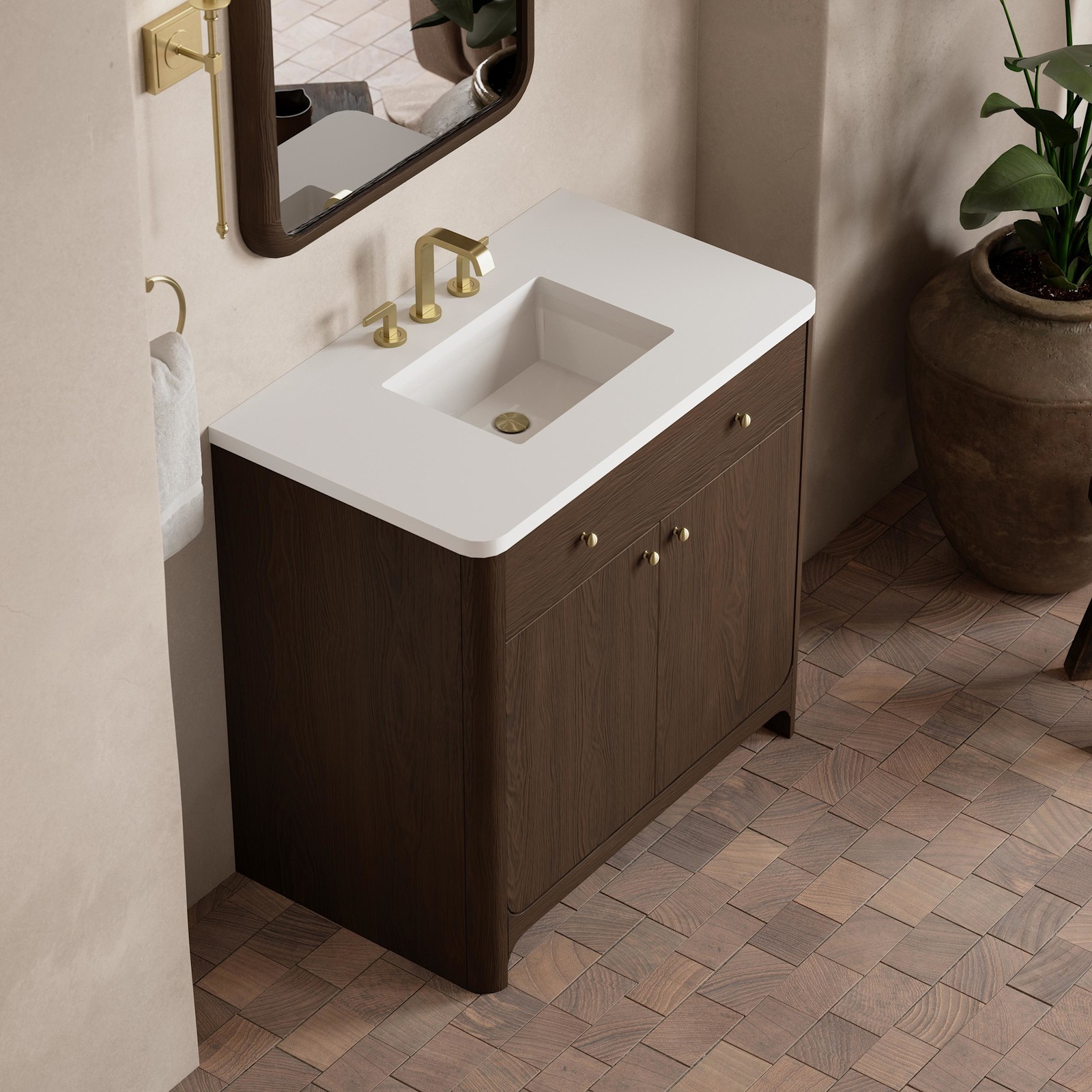 James Martin Vanities D125-V36-WWZ Gracyn 36″ – Sable