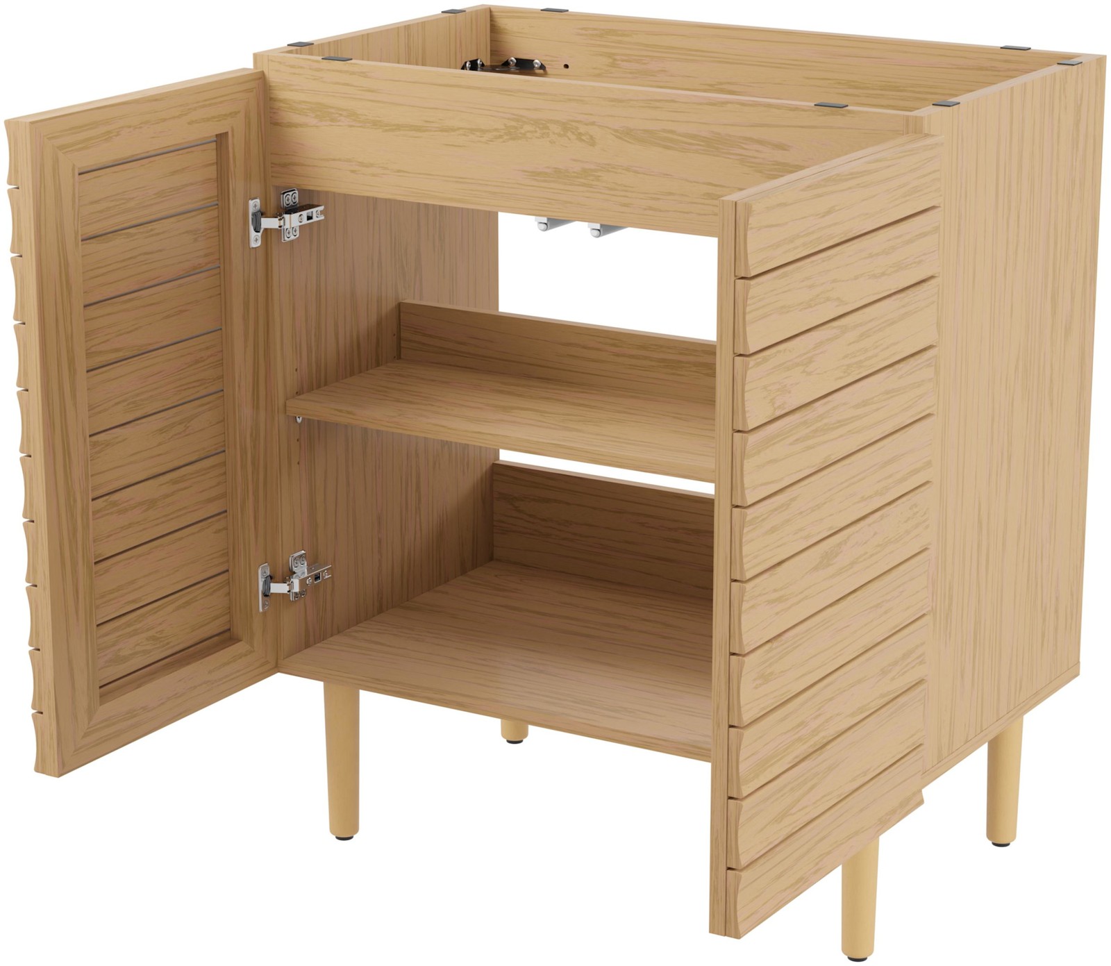 JONATHAN Y Lighting VAN1002 Aubert 30″ Single – Wood