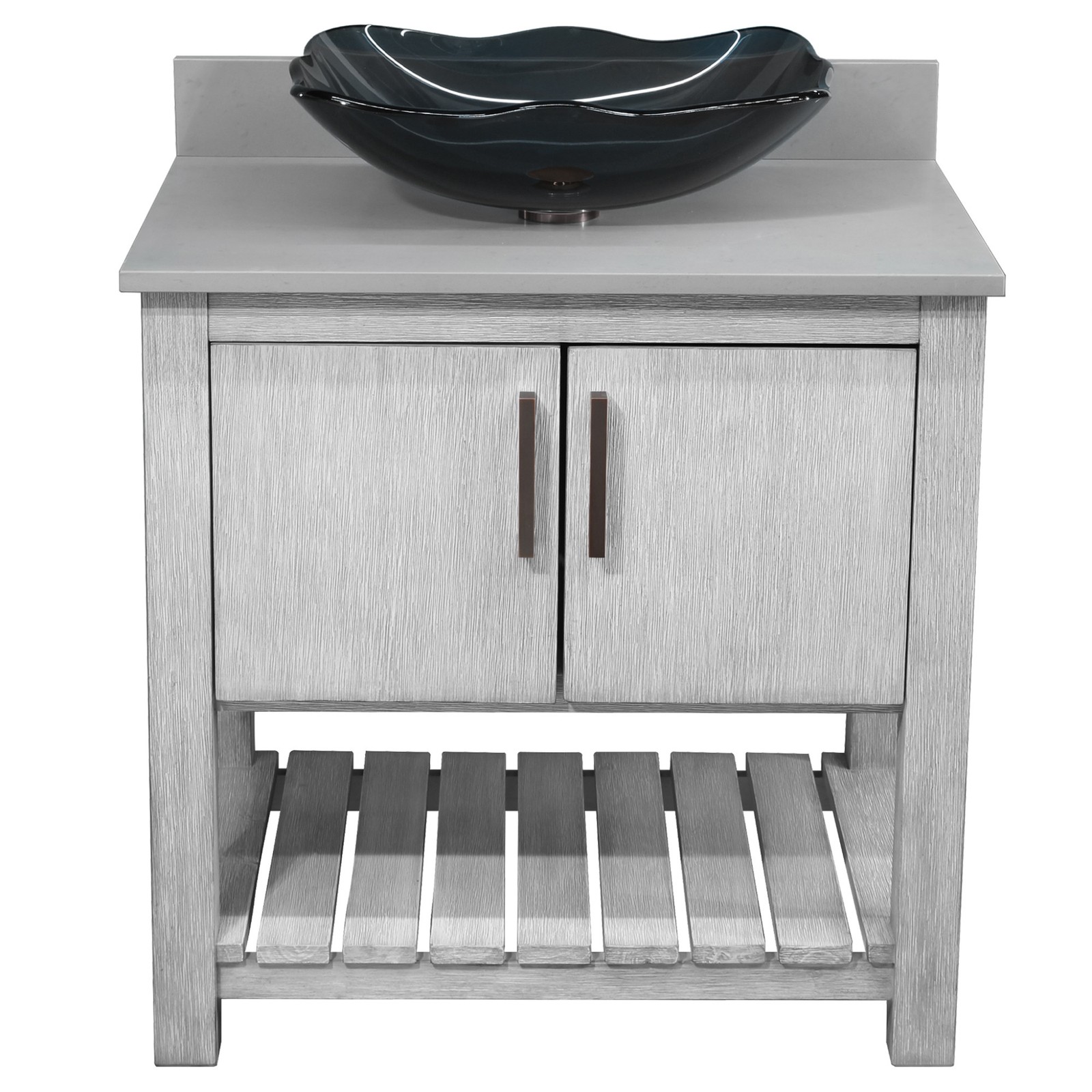 Miseno MV-30SG-NOBV-280-317G-MIR 30″ – Stonewash Grey / Storm Grey Top / Matte