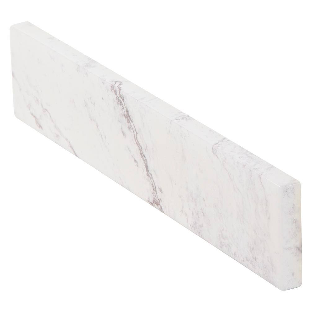 18 In. W Cultured Marble Vanity Sidesplash in Lunar Free Shipping New
