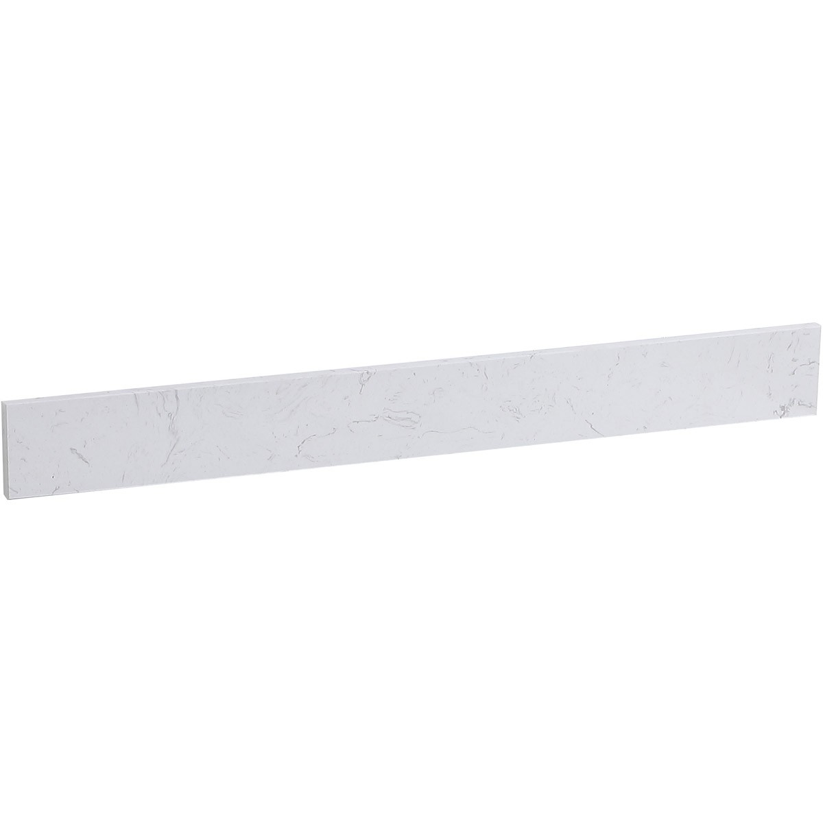 Elegant Lighting BS1136CW Backsplash Vanity Calacatta White