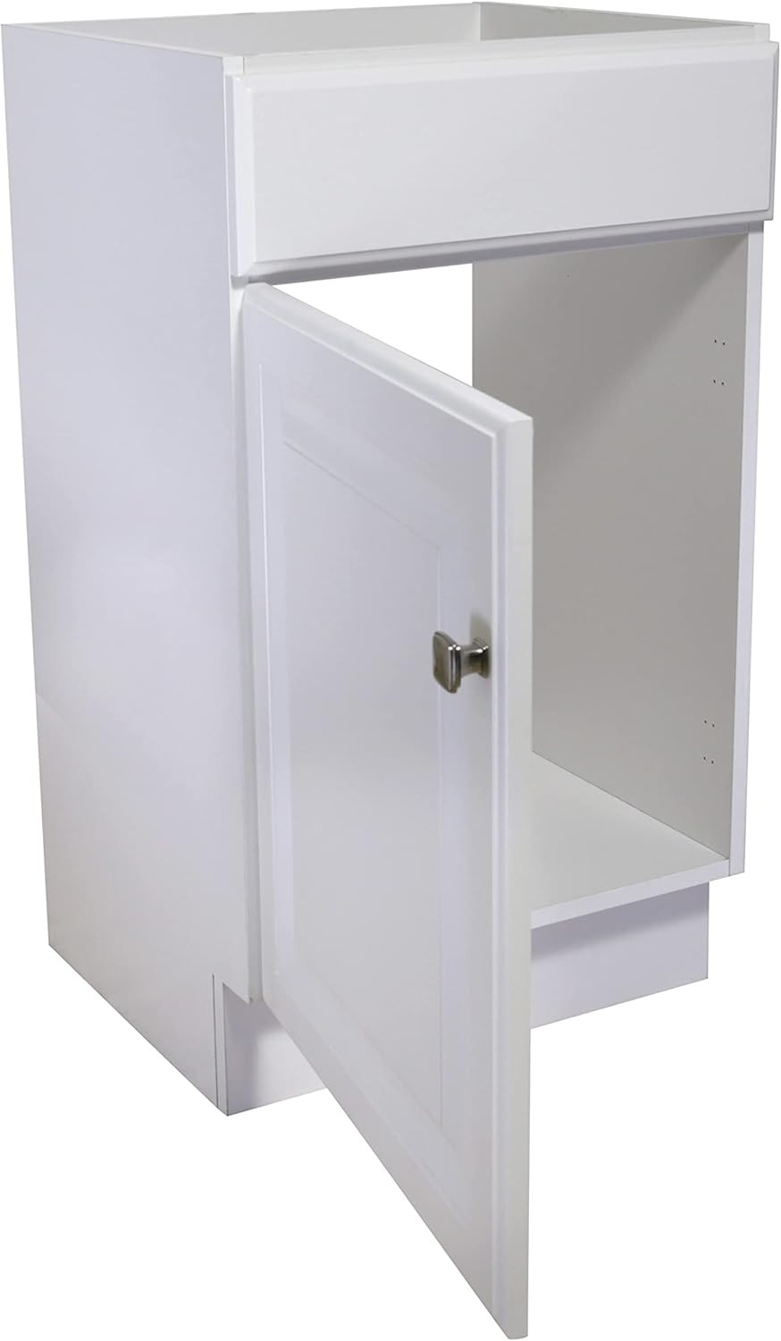 597112 Wyndham Unassembled Bathroom Vanity Cabinet without Top, 18 X 16/1 Door,