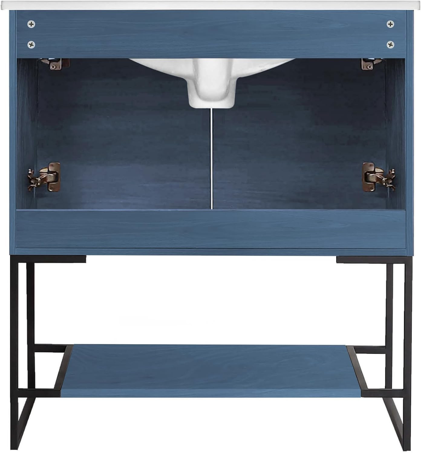 30″ Modern Bathroom Vanity with Sink – Chic Space-Saving Solution