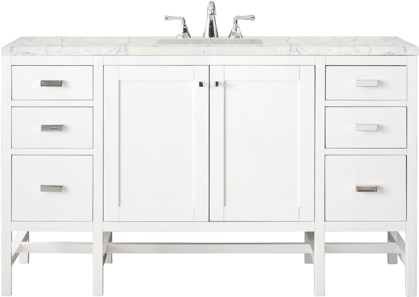 James Martin Vanities E444-V60S-3EJP Addison 60″ – White