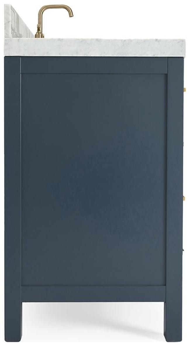 Ariel A054SCW5OVO Cambridge 55″ – Grey / Italian Carrara Marble Top / Brushed
