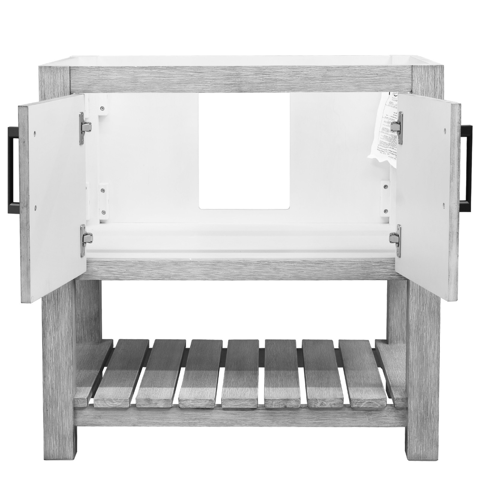 Miseno MV-30SG-NOBV-280-19034-MIR 30″ – Stonewash Grey / Storm Grey Top / Matte