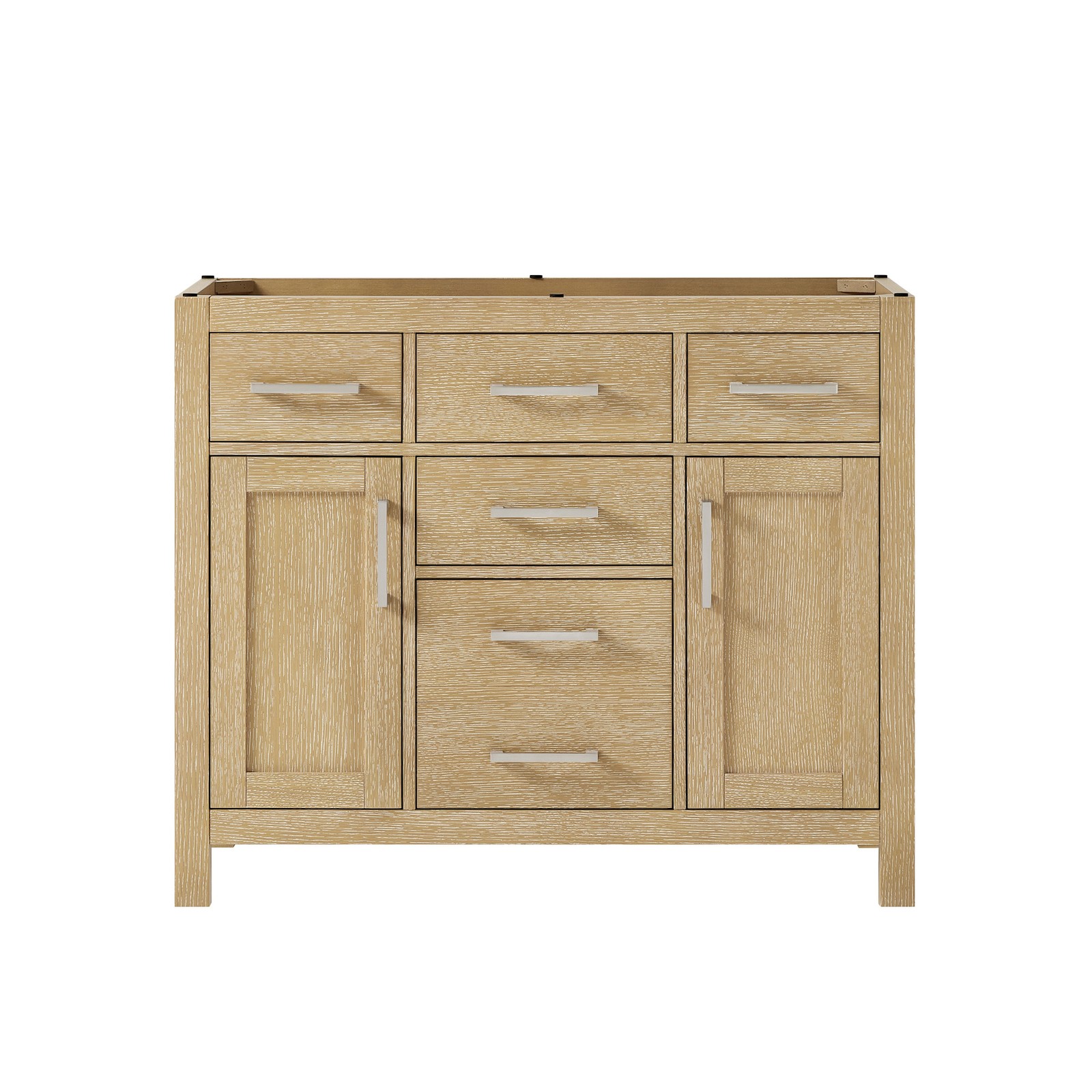 Wyndham Collection WCG242442S-CX-MXX Beckett 41″ Single – White / Brushed Gold