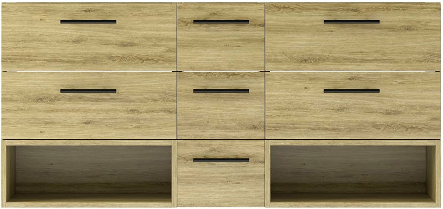 Georgia 60″ Vanity Base Cabinet | Ginger Wood | 60 X 33,5 X 21,5 in