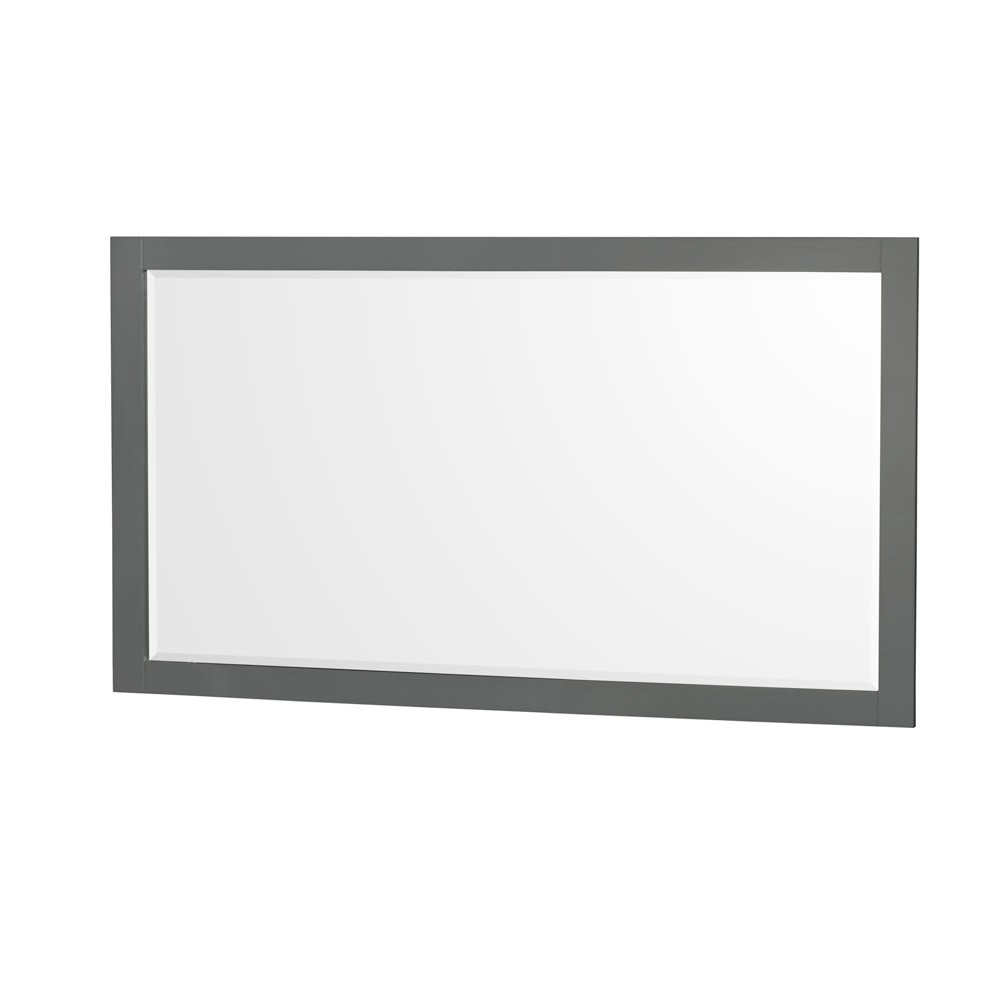 Wyndham Collection WCS141460D-VCA-M58 Sheffield 60″ – Gray / Carrara Cultured
