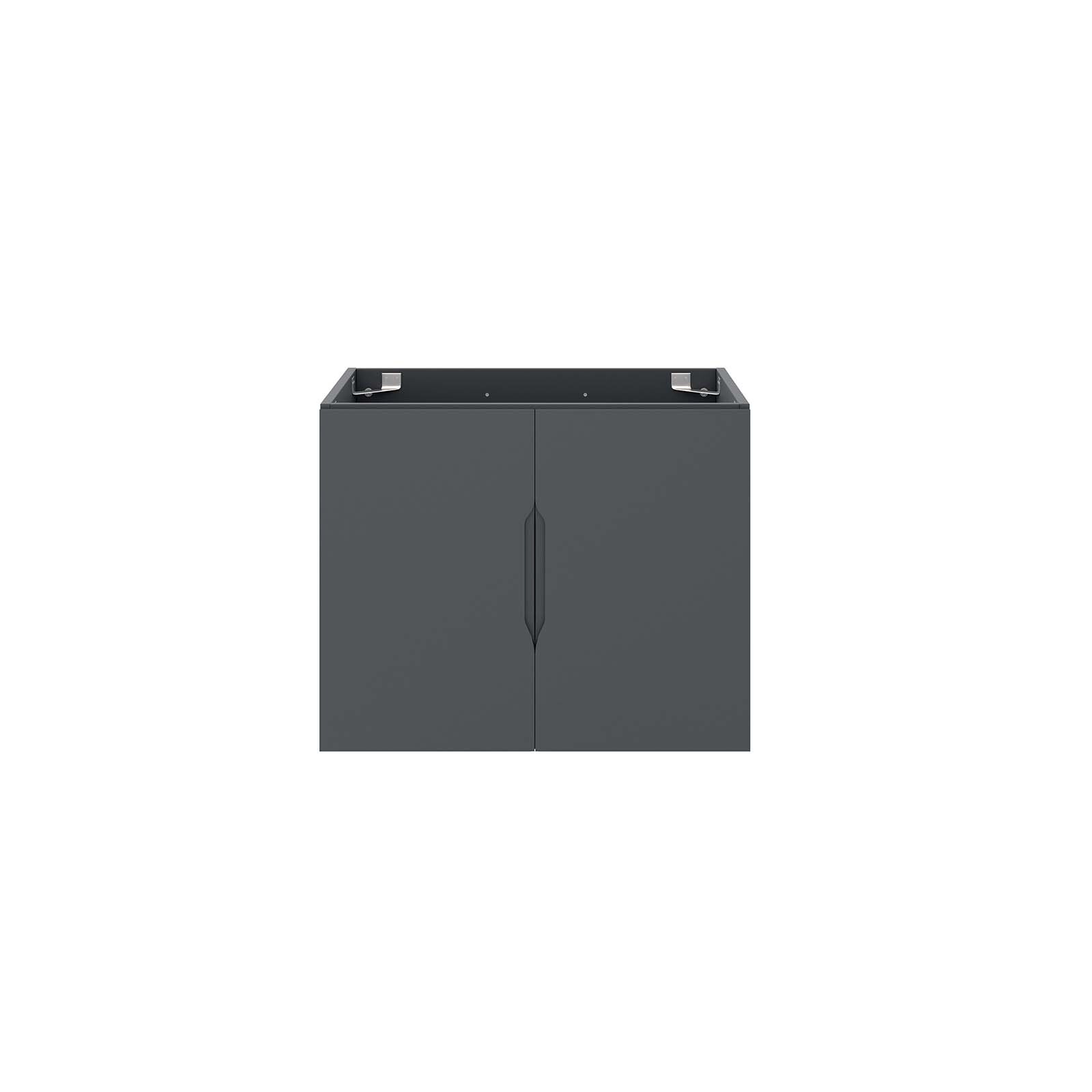 Modway Vitality 24″ Bathroom Vanity Cabinet (Sink Basin Not Included) in Gray