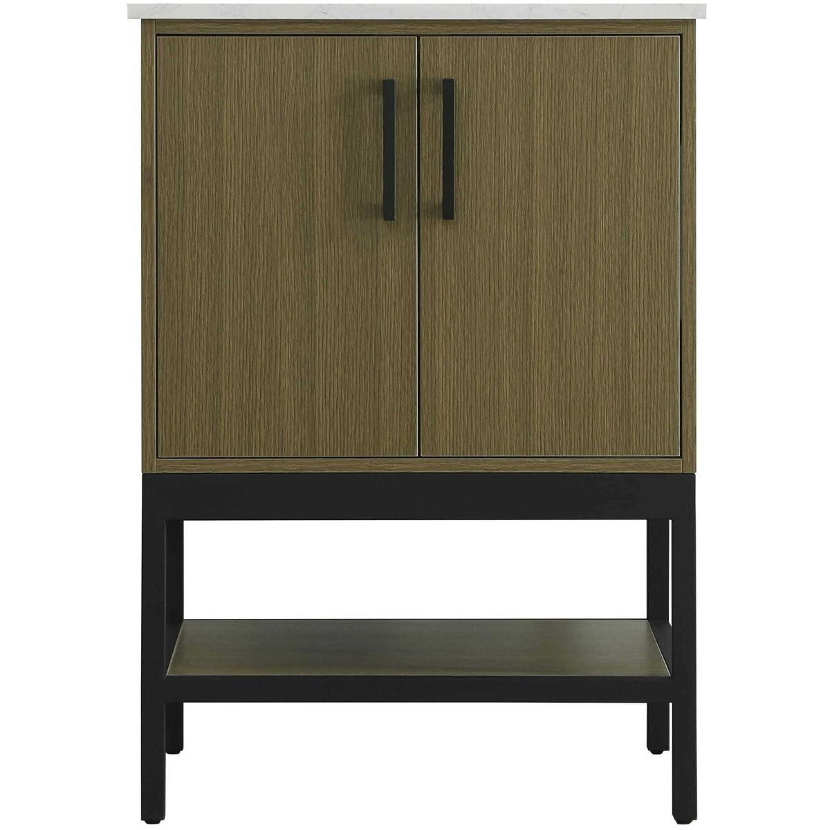 Elegant Lighting VF60724MCB Lennox Vanity Chestnut Brown