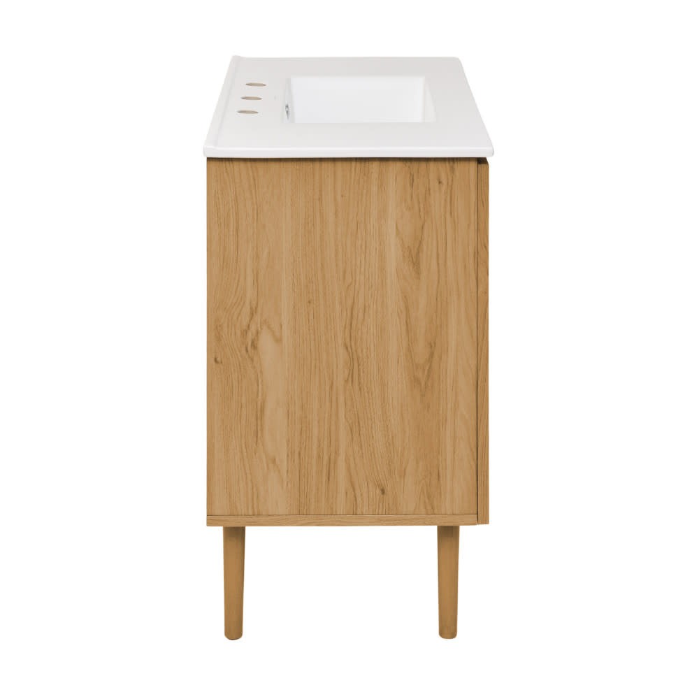 Swiss Madison SM-BV374-3 Bron 36″ – Golden Oak / White