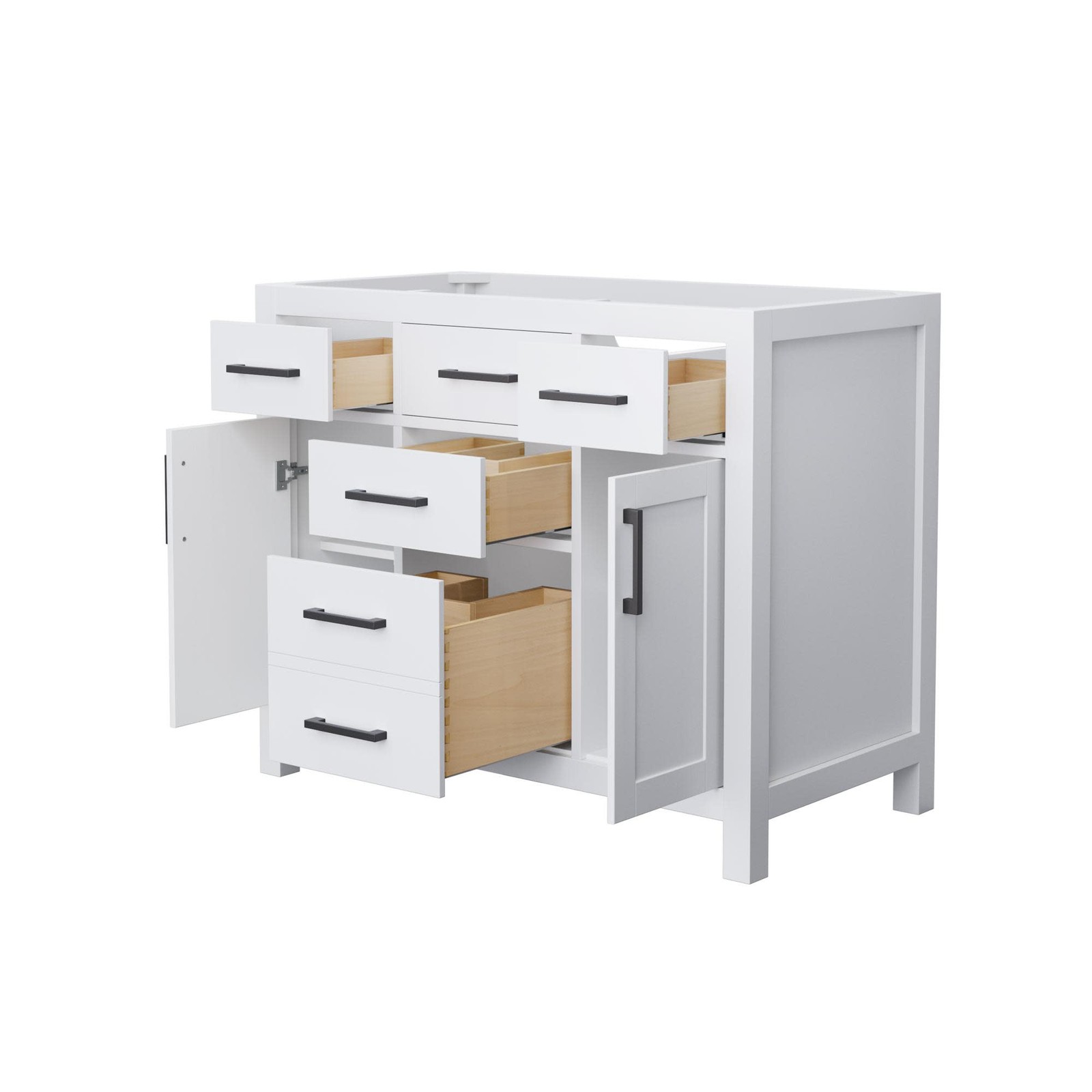 Wyndham Collection WCG242442S-CX-MXX Beckett 41″ Single – Dark Gray / Matte