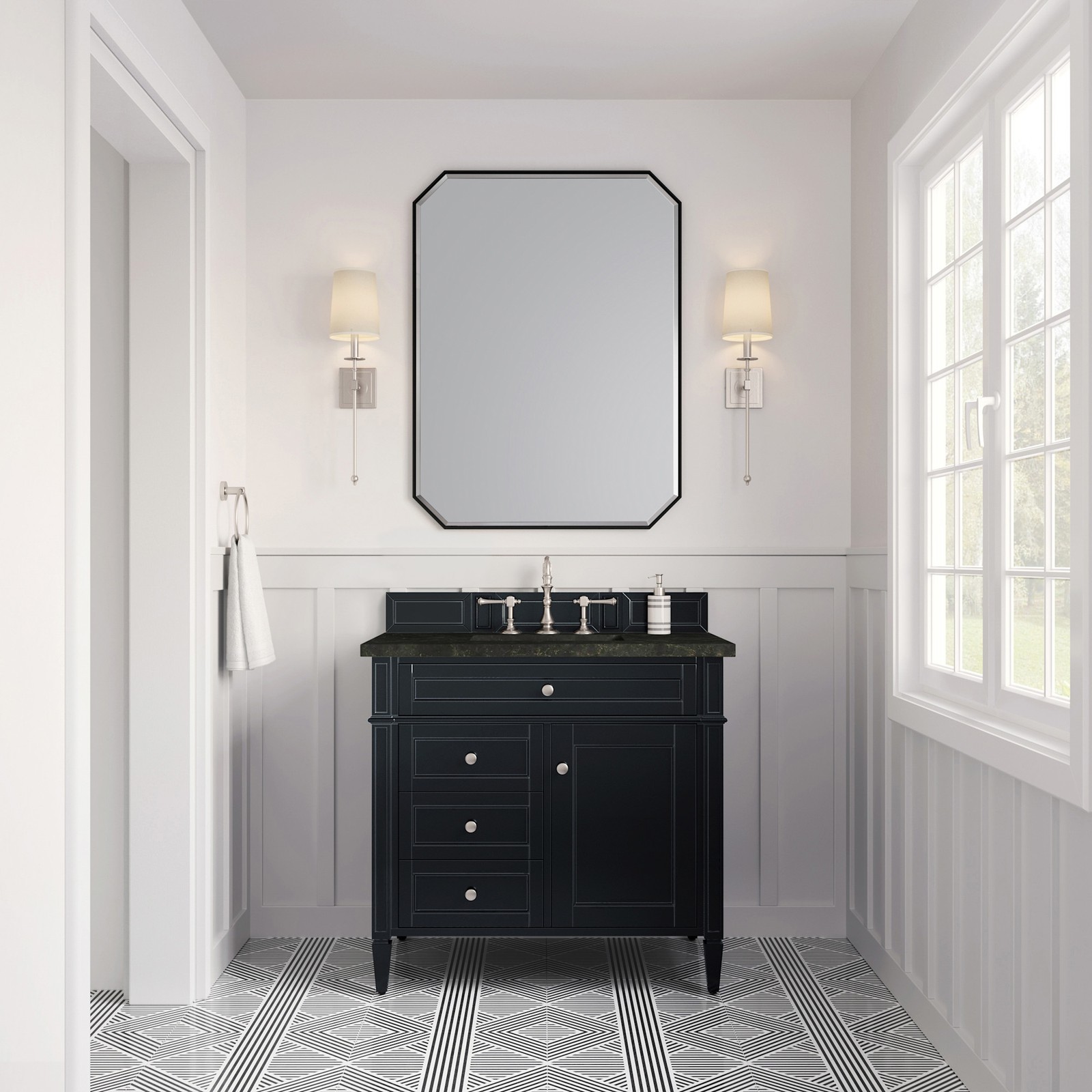 James Martin Vanities 650-V36-3PHT Brittany 36″ – Brown