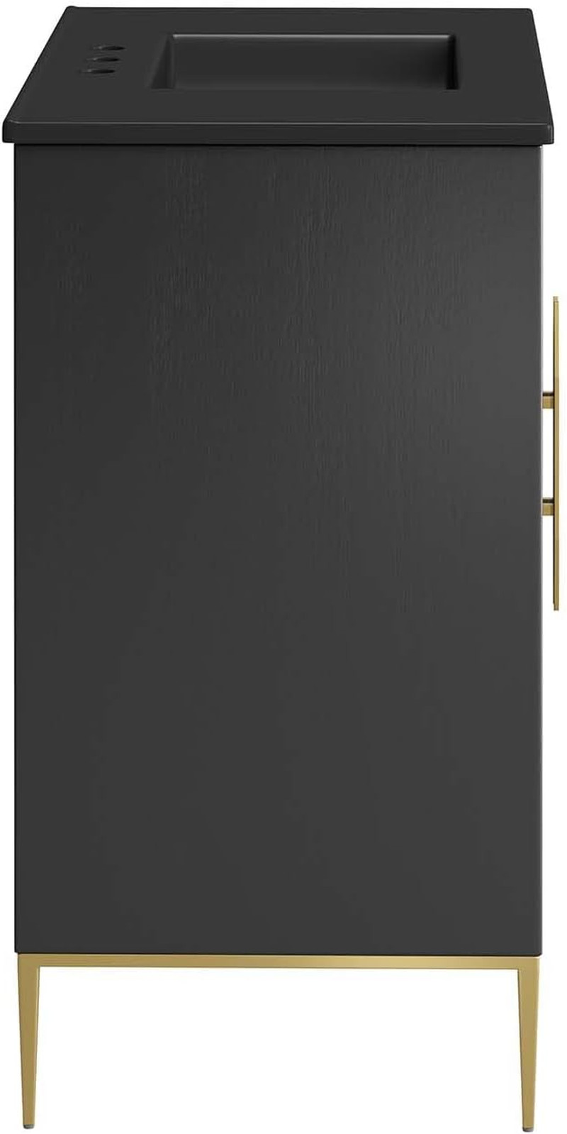 Elegant 36″ Black Awaken Bathroom Vanity Cabinet for Modern Spaces