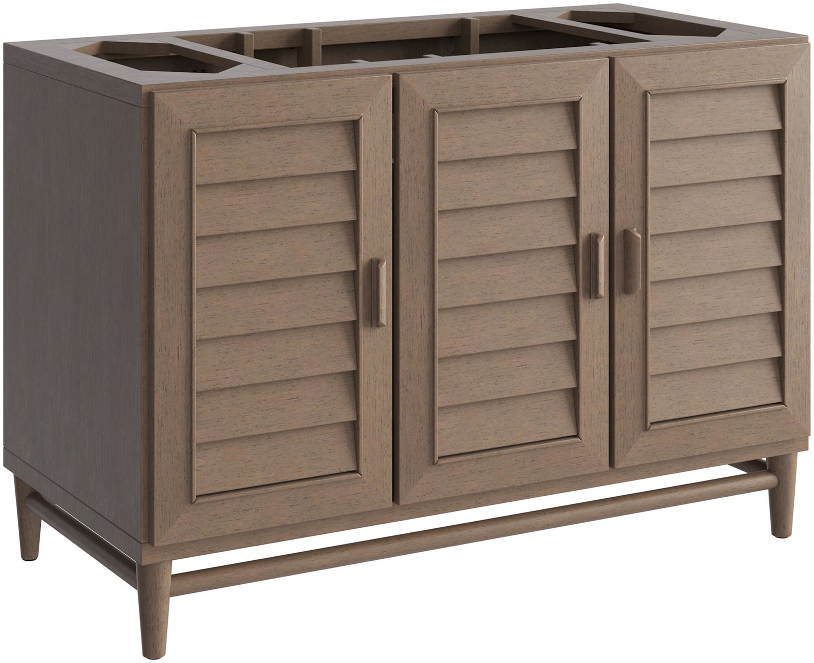 James Martin Vanities 620-V48-3VSL Portland 48″ Single Basin Wood – Wood