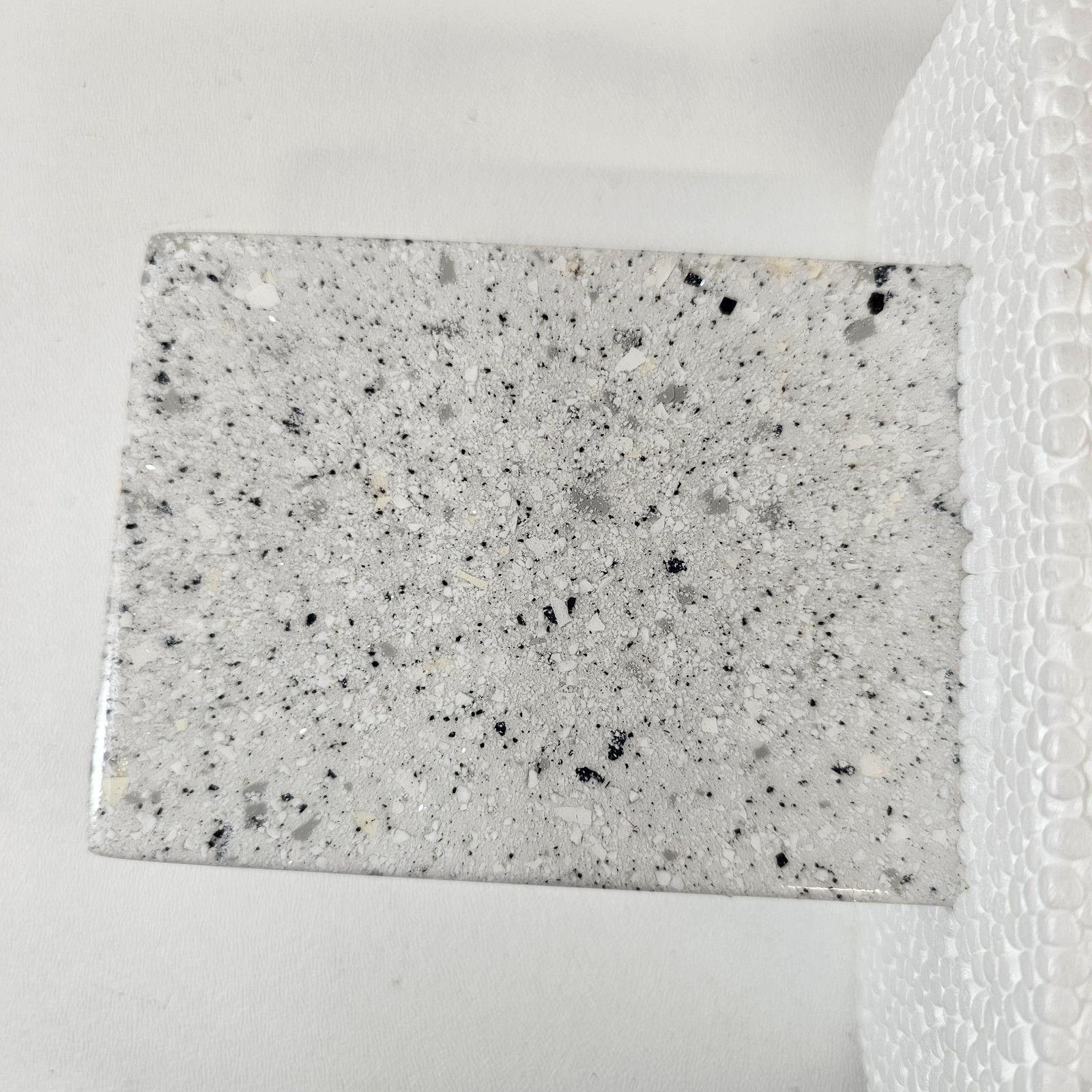 21.13″ Cultured Marble Vanity Sidesplash Silver Ash Bathroom Side Splash New