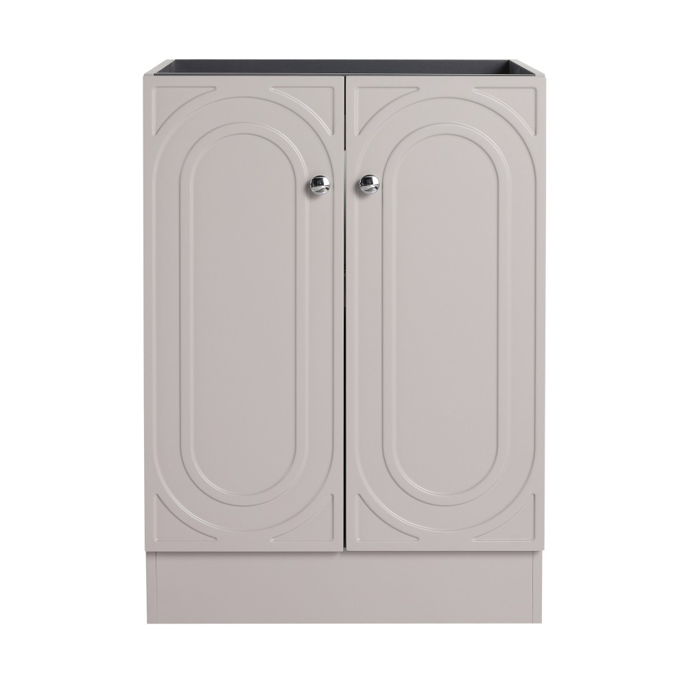 Freestanding Bathroom Vanity with Two Soft-Close Cabinet Doors