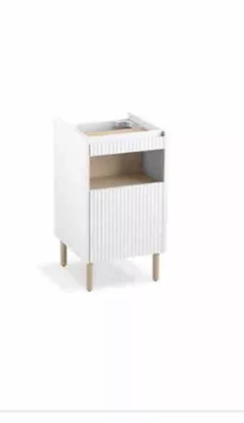 Kohler Spacity 18” Wall-Hung Bathroom Vanity Cabinet White New 32160-0