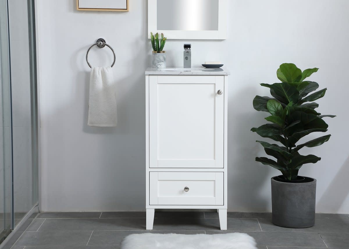 Elegant Lighting VF18018 Sommerville 18″ – Blue
