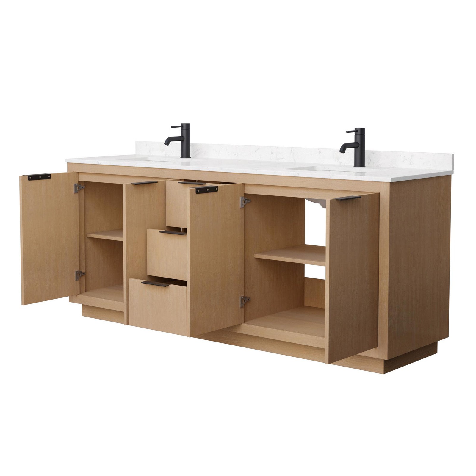 Wyndham Collection WCF282880D-VCA-UNSMXX Maroni 80″ – Light Straw / White