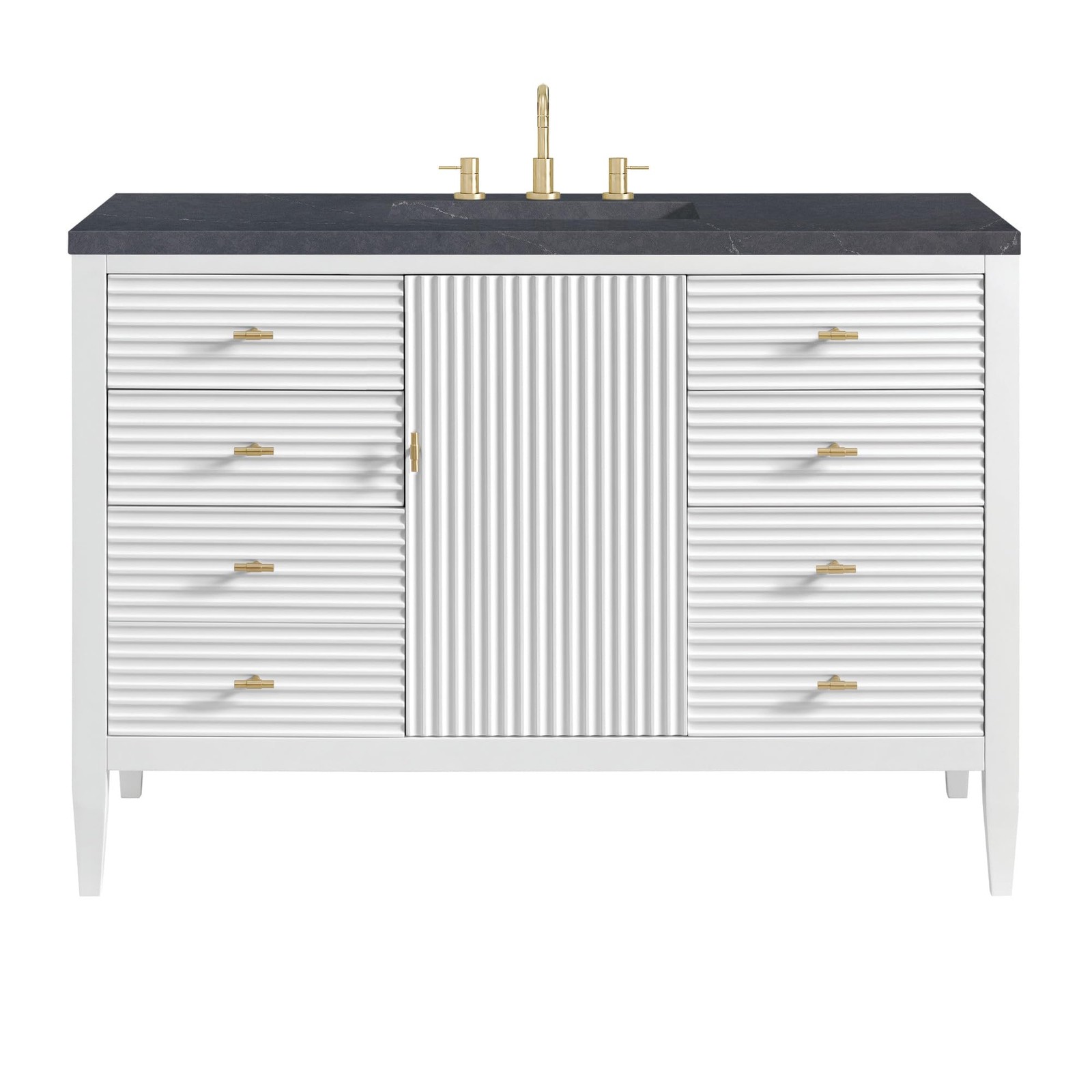 James Martin 485-V48-BW-3CSP Myrrin 48″ Vanity Set*NEW*