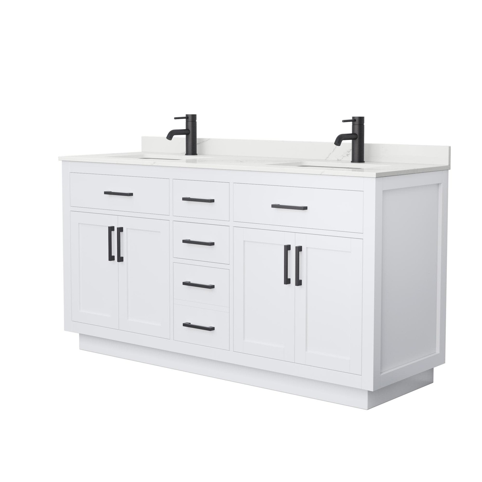 Wyndham Collection WCG262666D-QTZ-UNSMXX Beckett TK 66″ – Dark Gray / Giotto