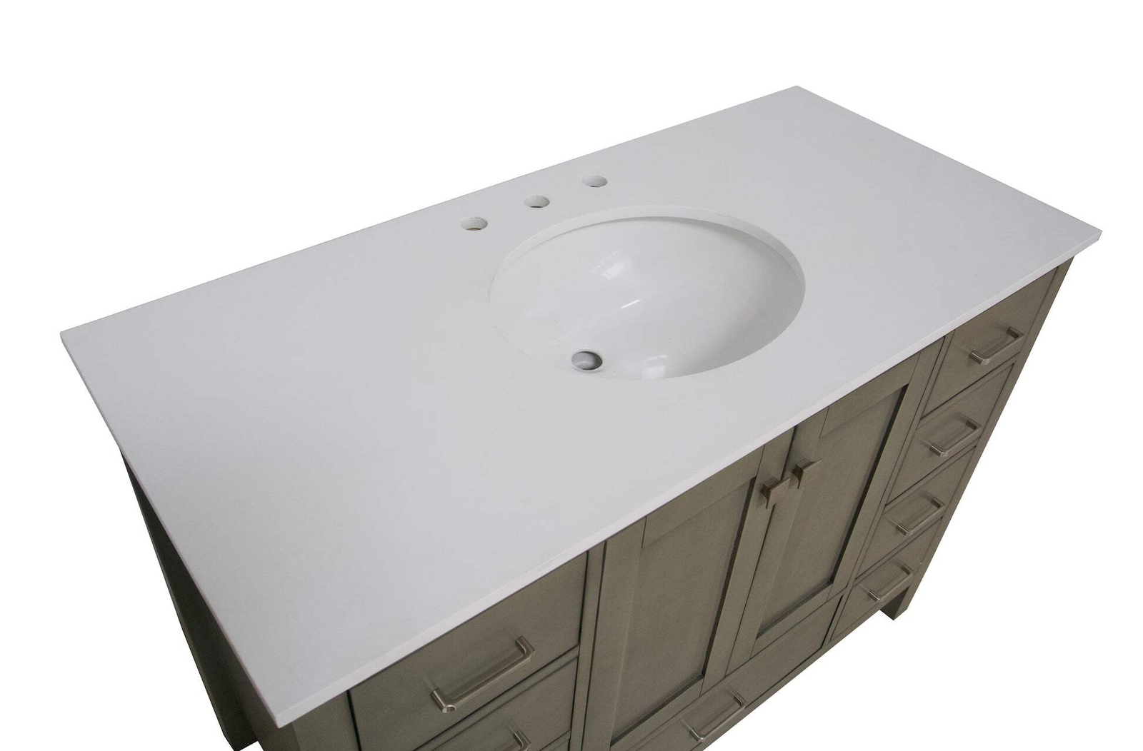 Horizon 48-inch Vanity with Engineered White Top