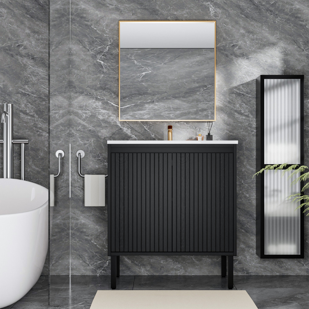 Bathroom Vanity W Sink Floor Standing Structure