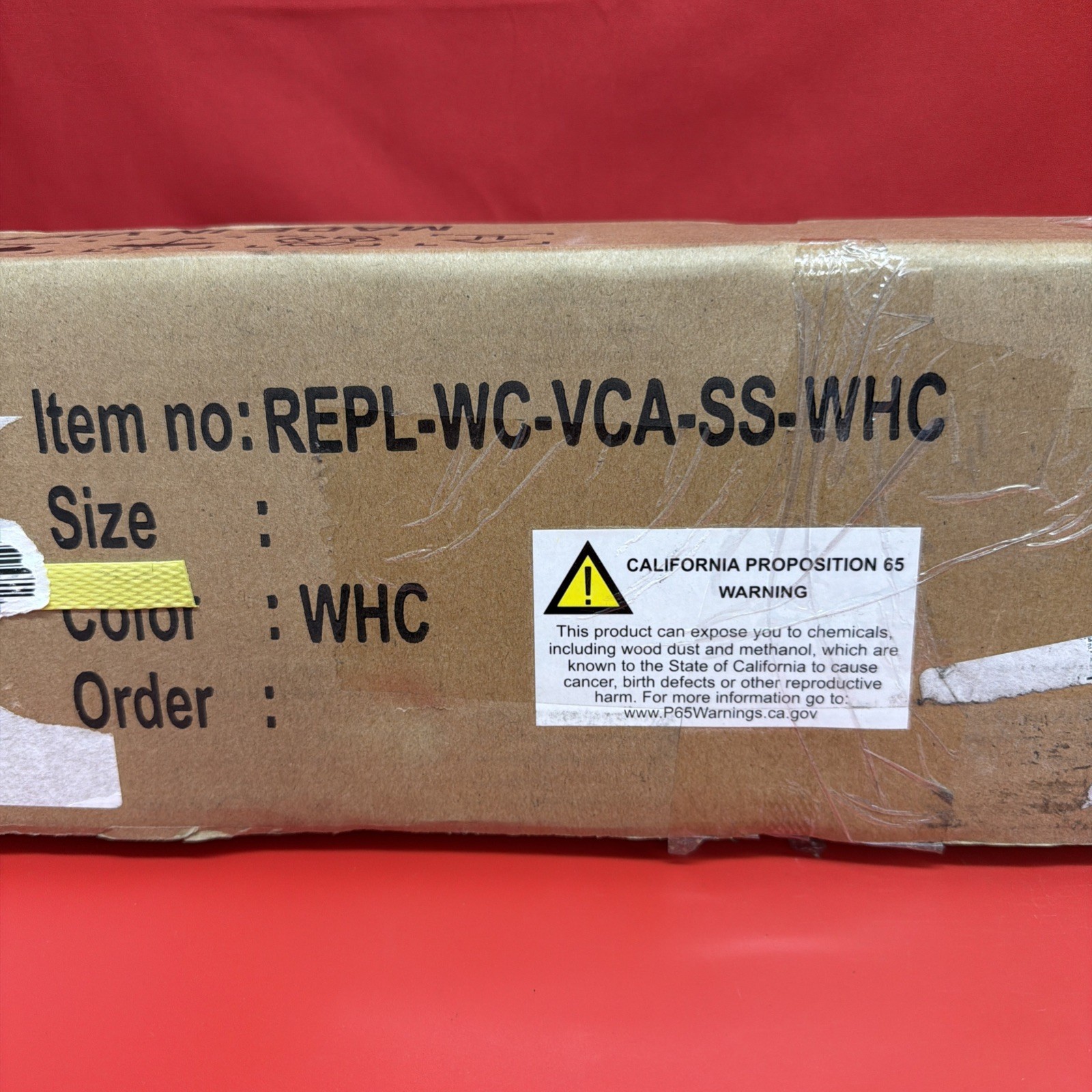 Wyndham Collection REPL-WC-VCA-SS-WHC Sidesplash – White Cultured Marble