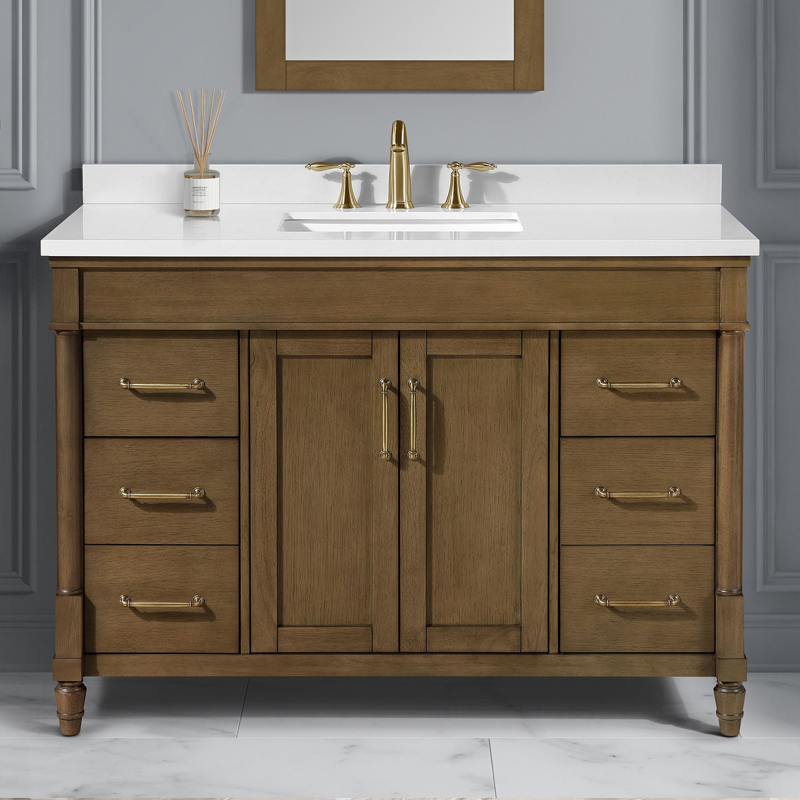 Ove Decors 15VVA-HIGH48 Salisbury 48″ – Almond Latte