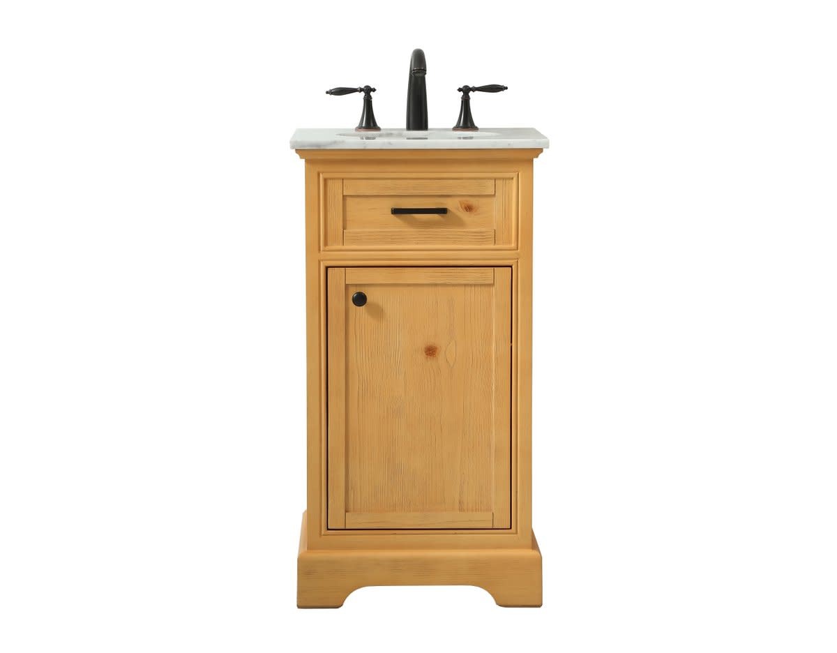 Elegant Lighting VF15019 Americana 18″ – Natural Wood