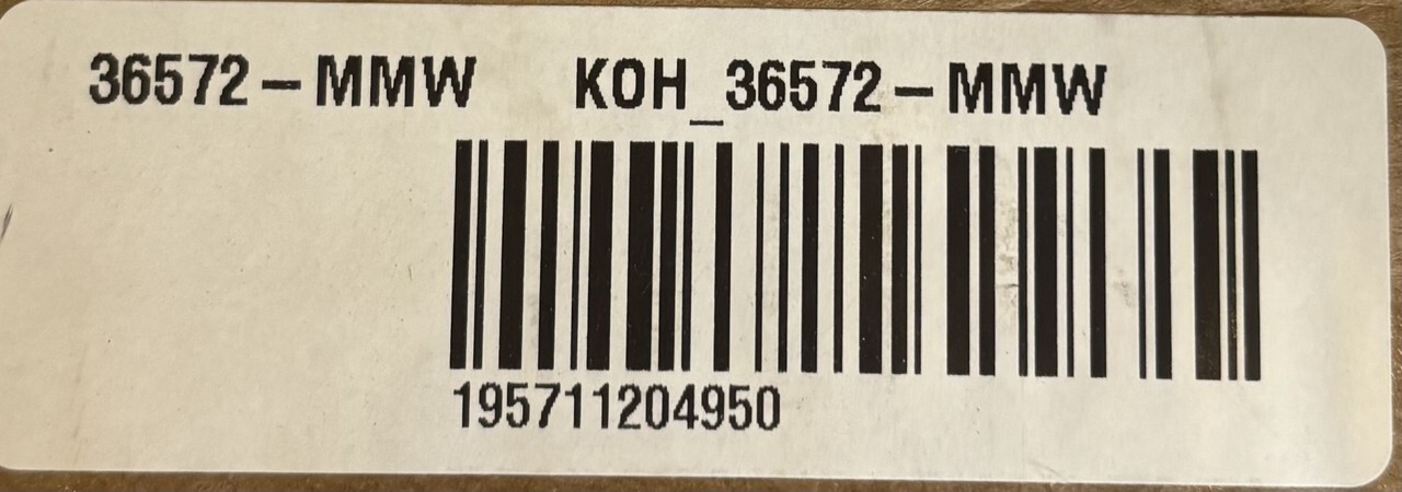 KOHLER 36572-MMW QUARTZ 73″ BACKSPLASH KIT MIAMI WHITE 1P36572-MMW-AA