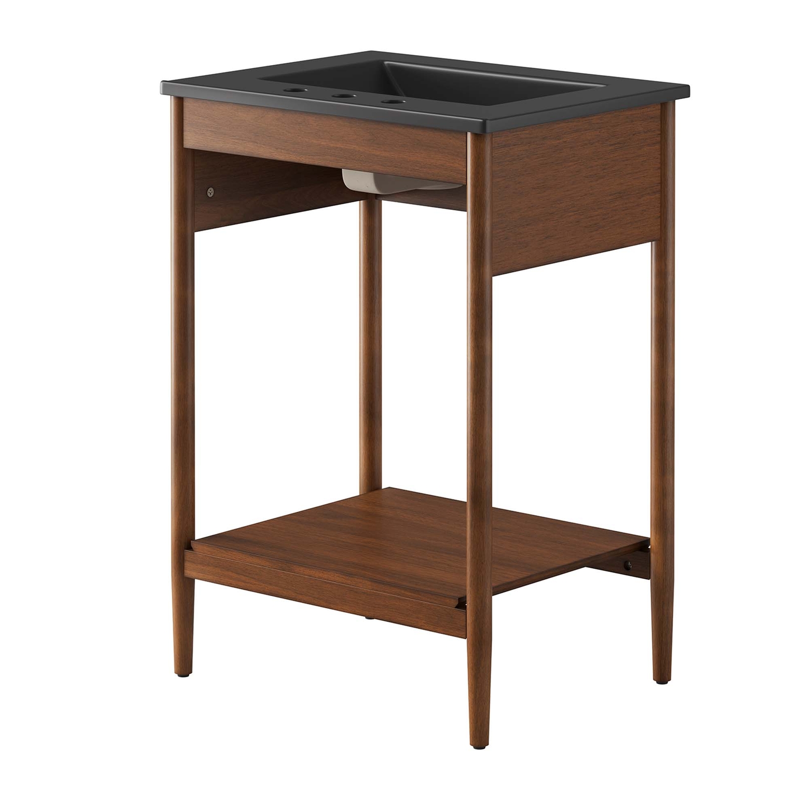 Zaire 24″ Bathroom Vanity in Walnut Black