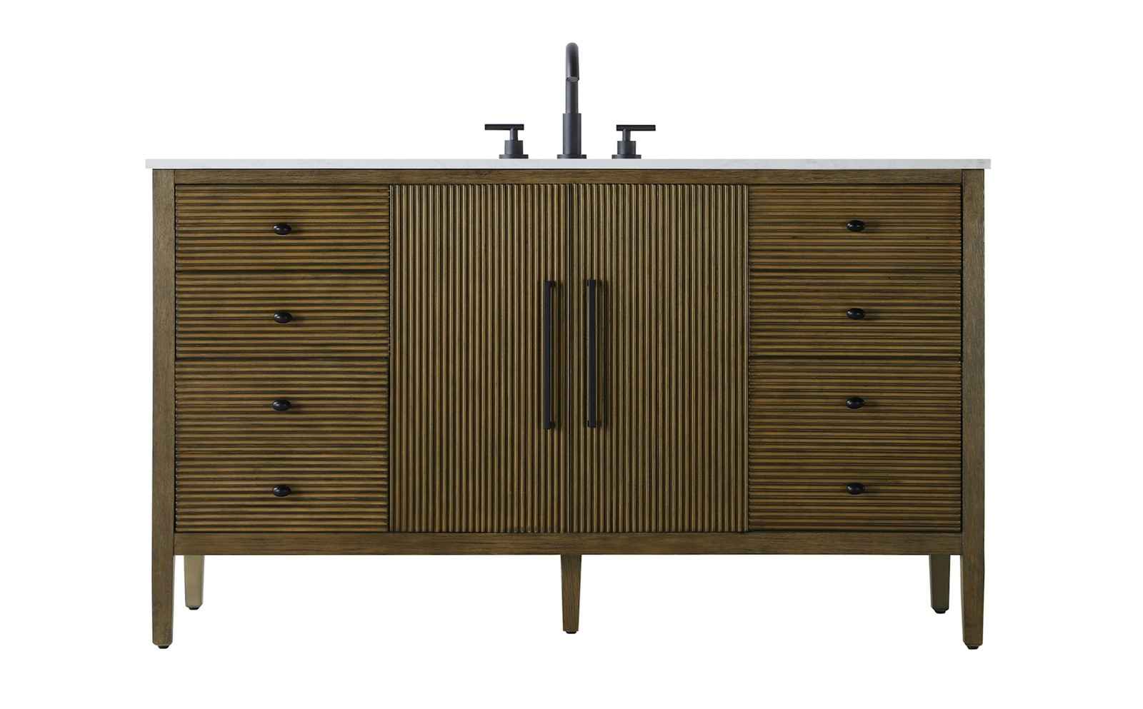 Elegant Lighting VF29660 Blakely 60″ – Hazel Oak