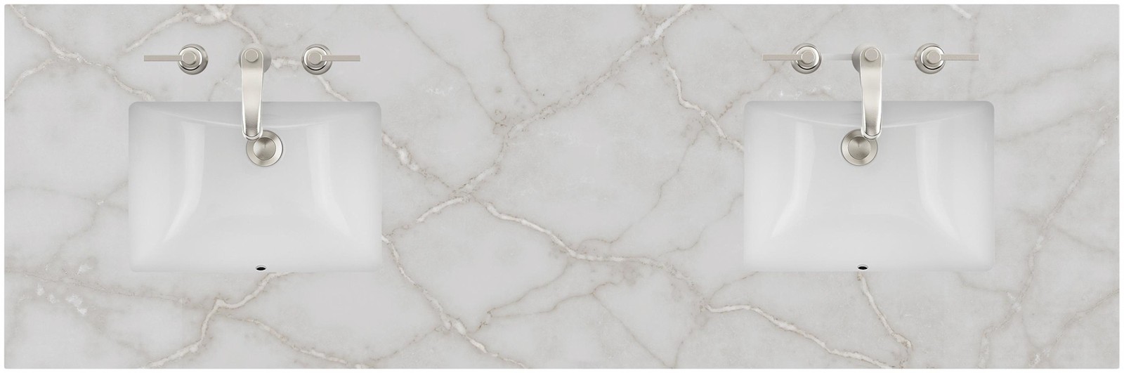 James Martin Vanities 040-S72-SNK 72″ Stone Composite Vanity Top – Victorian