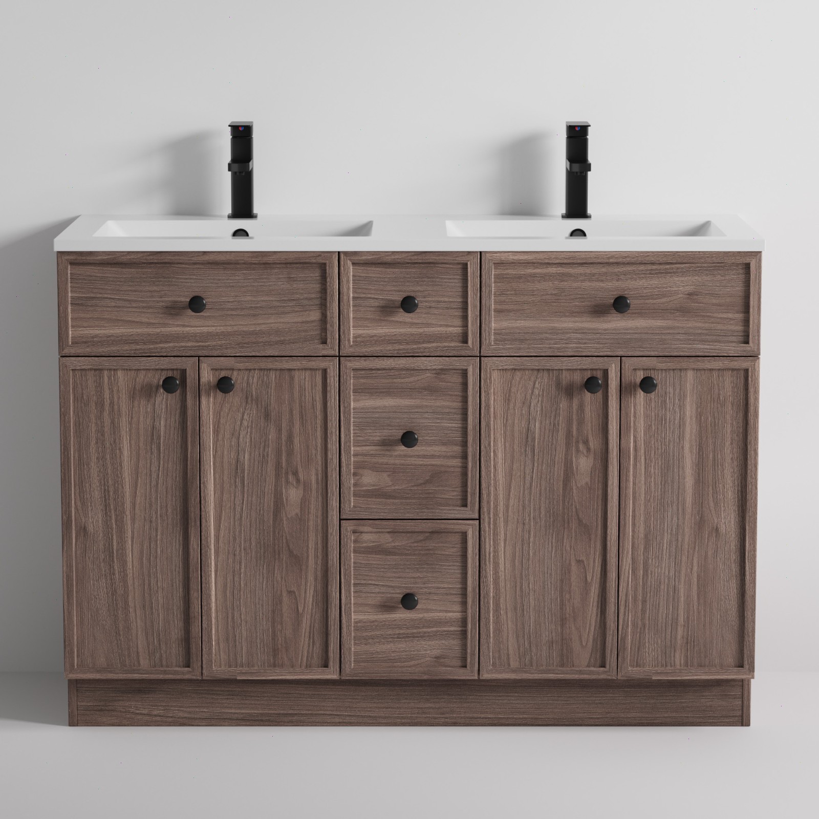 36″/ 48″/ 60″ /72″ Bathroom Vanity Set W/Drop in Sink Faucet Cabinet Combo