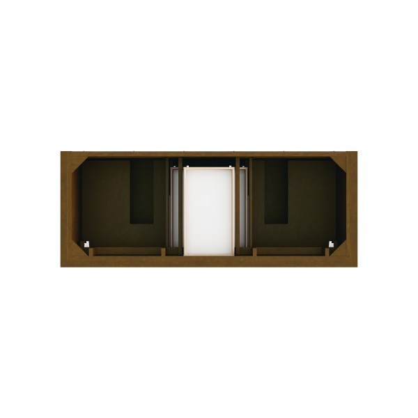 60″ James Martin Brookfield 547-V60D-HNO-3TJR Double Vanity Cabinet Tajnar Top