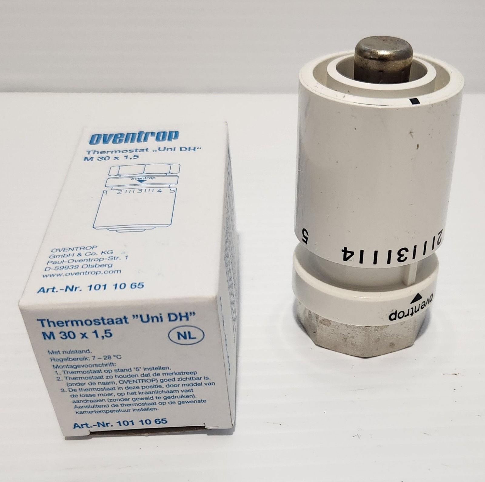 OVENTROP-THERMOSTAAT “UNI DH” M30 X 1, 5-SKU: 101 10 65-ONLY SALE LOTE OF 10 PCS