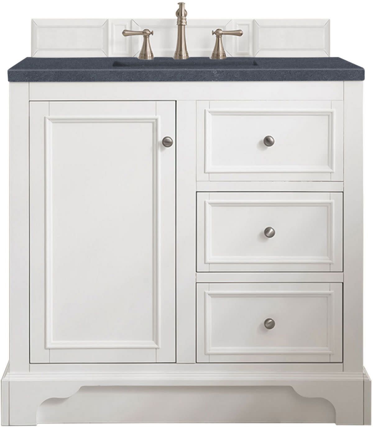 James Martin Vanities 825-V36-3CSP De Soto 36″ – White