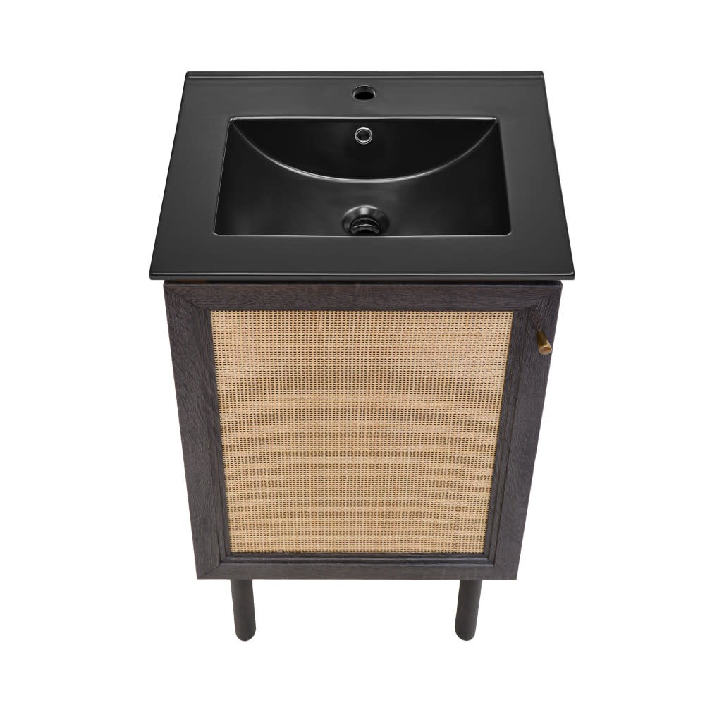 Swiss Madison SM-BV661 Classe 18″ – Natural Oak / Matte Black