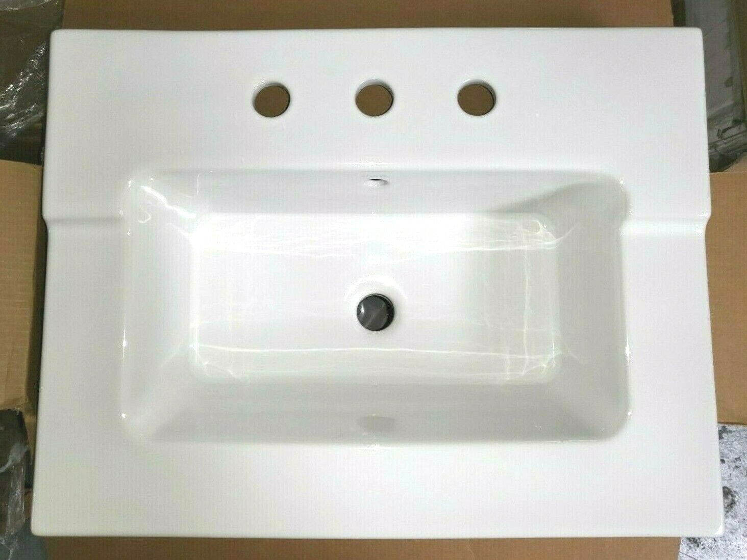 Kohler K-2979-8-0 25-7/16″ Drop In Vitreous China Vanity Top Only w/8″ Centers
