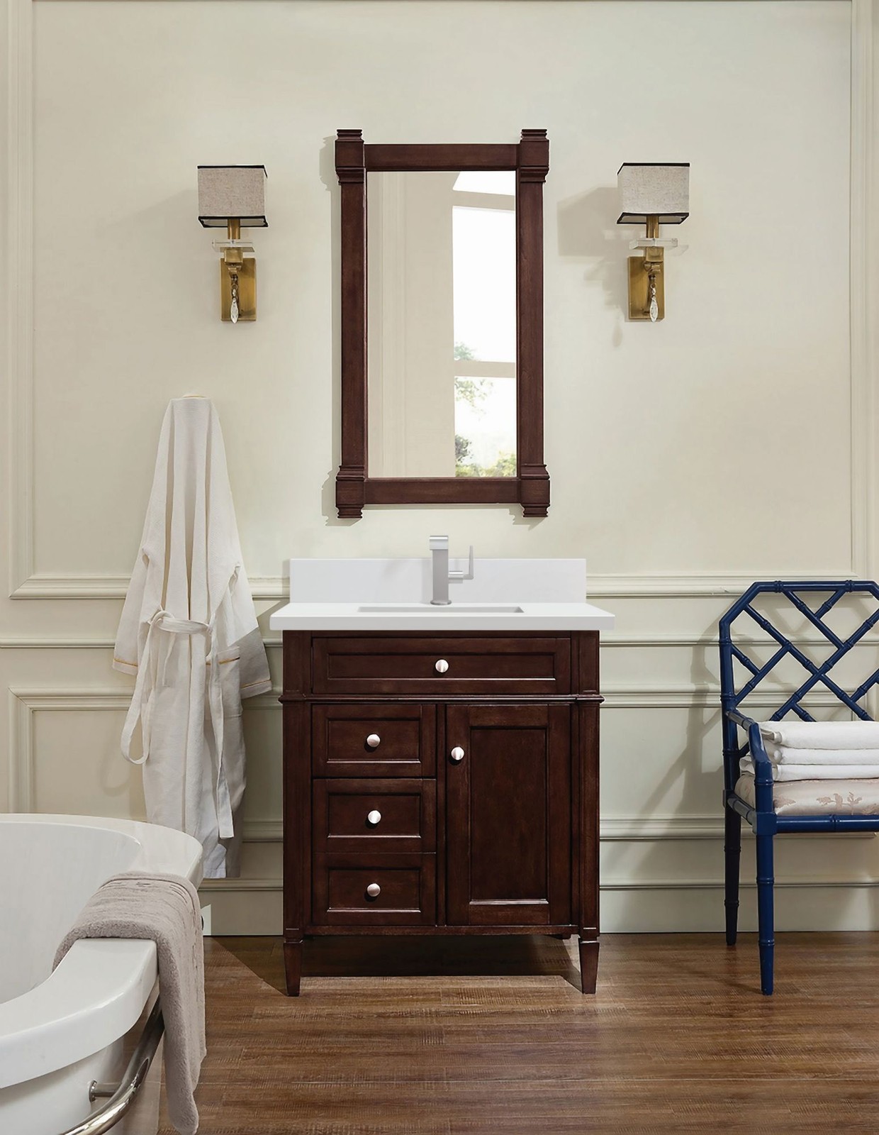 James Martin Vanities 650-V30-1WZ Brittany 30″ Single Basin – Green
