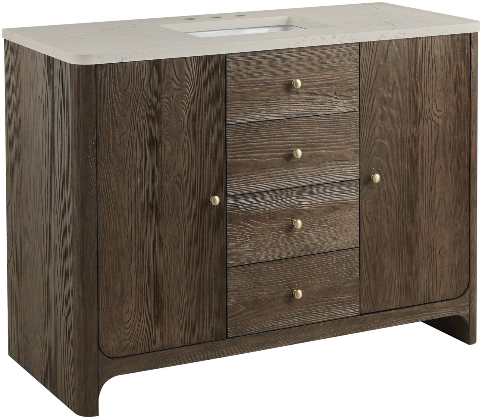 James Martin Vanities D125-V48-FSFR Gracyn 48″ – Sable